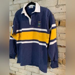 Vintage Longsleeve Polo Size L men’s Heavy Duty